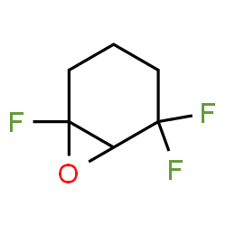 ChemSpider 2D Image | 1,5,5-Trifluoro-7-oxabicyclo[4.1.0]heptane | C6H7F3O