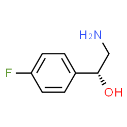 ChemSpider 2D Image | (1R)-2-Amino-1-(4-fluorophenyl)ethanol | C8H10FNO