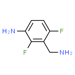 ChemSpider 2D Image | 3-(Aminomethyl)-2,4-difluoroaniline | C7H8F2N2