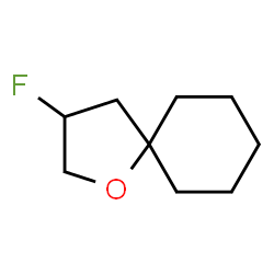 ChemSpider 2D Image | 3-Fluoro-1-oxaspiro[4.5]decane | C9H15FO