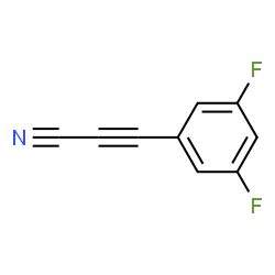 ChemSpider 2D Image | 3-(3,5-Difluorophenyl)-2-propynenitrile | C9H3F2N