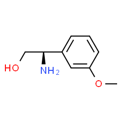 ChemSpider 2D Image | (2R)-2-Amino-2-(3-methoxyphenyl)ethanol | C9H13NO2
