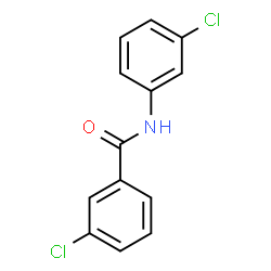 ChemSpider 2D Image | 3,3'-DICHLOROBENZANILIDE | C13H9Cl2NO