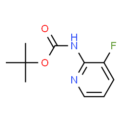 ChemSpider 2D Image | 2-Methyl-2-propanyl (3-fluoro-2-pyridinyl)carbamate | C10H13FN2O2