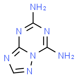 ChemSpider 2D Image | [1,2,4]Triazolo[1,5-a][1,3,5]triazine-5,7-diamine | C4H5N7