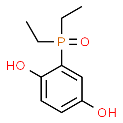 ChemSpider 2D Image | 2-(Diethylphosphoryl)-1,4-benzenediol | C10H15O3P