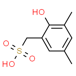 ChemSpider 2D Image | (2-Hydroxy-3,5-dimethylphenyl)methanesulfonic acid | C9H12O4S