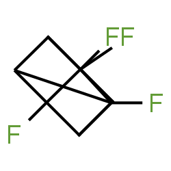ChemSpider 2D Image | 1,2,4,7-Tetrafluorocubane | C8H4F4