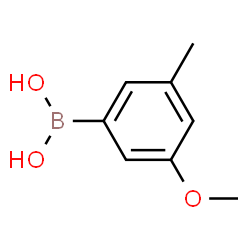ChemSpider 2D Image | (3-Methoxy-5-methylphenyl)boronic acid | C8H11BO3