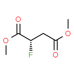 ChemSpider 2D Image | Dimethyl (2S)-2-fluorosuccinate | C6H9FO4