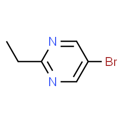 ChemSpider 2D Image | 5-Bromo-2-ethylpyrimidine | C6H7BrN2