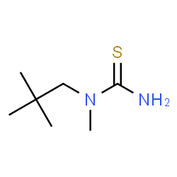 ChemSpider 2D Image | 1-(2,2-Dimethylpropyl)-1-methylthiourea | C7H16N2S