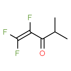 ChemSpider 2D Image | 1,1,2-Trifluoro-4-methyl-1-penten-3-one | C6H7F3O