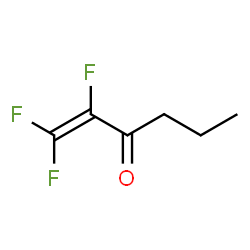 ChemSpider 2D Image | 1,1,2-Trifluoro-1-hexen-3-one | C6H7F3O
