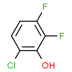 ChemSpider 2D Image | 6-Chloro-2,3-difluorophenol | C6H3ClF2O