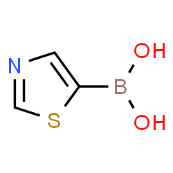 ChemSpider 2D Image | 1,3-Thiazol-5-ylboronic acid | C3H4BNO2S