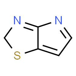 ChemSpider 2D Image | 2H-Pyrrolo[2,3-d][1,3]thiazole | C5H4N2S