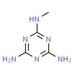 ChemSpider 2D Image | Methylmelamine | C4H8N6