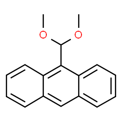 ChemSpider 2D Image | 9-(Dimethoxymethyl)anthracene | C17H16O2
