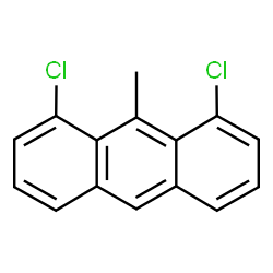 ChemSpider 2D Image | 1,8-Dichloro-9-methylanthracene | C15H10Cl2