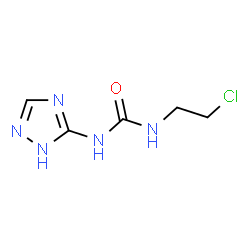 ChemSpider 2D Image | 1-(2-Chloroethyl)-3-(1H-1,2,4-triazol-5-yl)urea | C5H8ClN5O