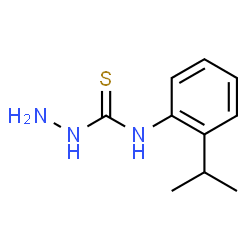 ChemSpider 2D Image | N-(2-Isopropylphenyl)hydrazinecarbothioamide | C10H15N3S
