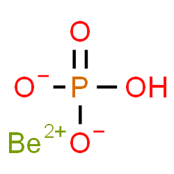ChemSpider 2D Image | BERYLLIUM PHOSPHATE | HBeO4P