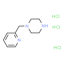 ChemSpider 2D Image | 1-(2-pyridylmethyl)piperazine trihydrochloride | C10H18Cl3N3