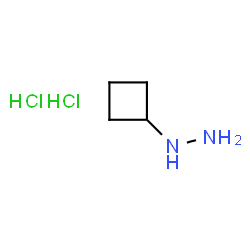 ChemSpider 2D Image | Cyclobutylhydrazine dihydrochloride | C4H12Cl2N2