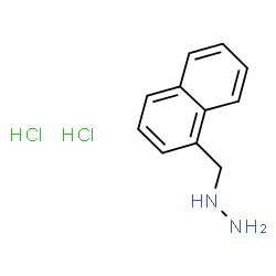 ChemSpider 2D Image | (1-Naphthylmethyl)hydrazine dihydrochloride | C11H14Cl2N2