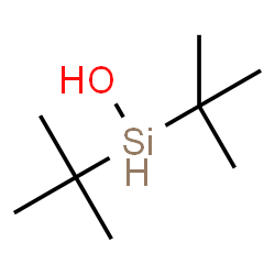 ChemSpider 2D Image | Bis(2-methyl-2-propanyl)silanol | C8H20OSi