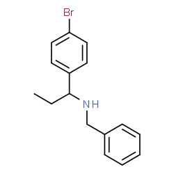 ChemSpider 2D Image | N-Benzyl-1-(4-bromophenyl)-1-propanamine | C16H18BrN
