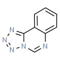 ChemSpider 2D Image | tetrazolo(1,5-c)quinazoline | C8H5N5