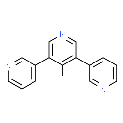 ChemSpider 2D Image | 4'-Iodo-3,3':5',3''-terpyridine | C15H10IN3