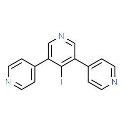 ChemSpider 2D Image | 4'-Iodo-4,3':5',4''-terpyridine | C15H10IN3