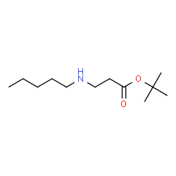 ChemSpider 2D Image | tert-Butyl N-pentyl-beta-alaninate | C12H25NO2