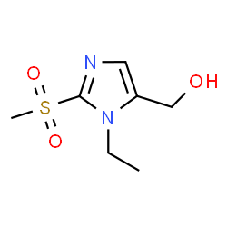 ChemSpider 2D Image | (1-ethyl-2-methanesulfonyl-1H-imidazol-5-yl)methanol | C7H12N2O3S