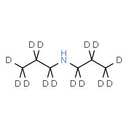 ChemSpider 2D Image | Di-n-propyl-d14-amine | C6HD14N
