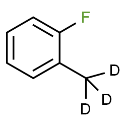 ChemSpider 2D Image | 1-Fluoro-2-(~2~H_3_)methylbenzene | C7H4D3F