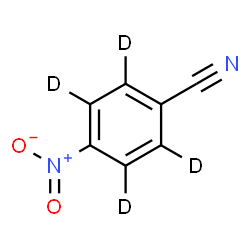 ChemSpider 2D Image | 4-Nitro(~2~H_4_)benzonitrile | C7D4N2O2