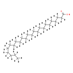 ChemSpider 2D Image | Lignoceric Acid-d47 | C24HD47O2