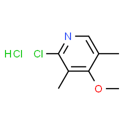 ChemSpider 2D Image | 2-Chloro-4-methoxy-3,5-dimethylpyridine hydrochloride (1:1) | C8H11Cl2NO