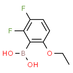 ChemSpider 2D Image | 6-ethoxy-2,3-difluorophenylboronic acid | C8H9BF2O3