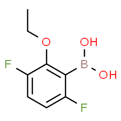 ChemSpider 2D Image | (2-Ethoxy-3,6-difluorophenyl)boronic acid | C8H9BF2O3