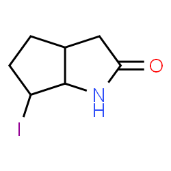 ChemSpider 2D Image | 6-Iodohexahydrocyclopenta[b]pyrrol-2(1H)-one | C7H10INO