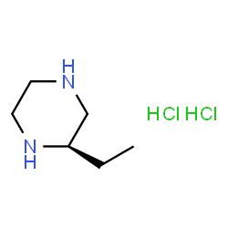 ChemSpider 2D Image | (R)-2-Ethylpiperazine dihydrochloride | C6H16Cl2N2