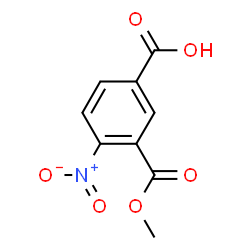 ChemSpider 2D Image | 3-(Methoxycarbonyl)-4-nitrobenzoic acid | C9H7NO6