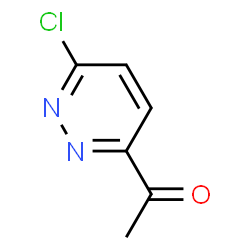 ChemSpider 2D Image | 3-Acetyl-6-chloropyridazine | C6H5ClN2O