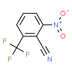 ChemSpider 2D Image | 2-Nitro-6-(trifluoromethyl)benzonitrile | C8H3F3N2O2