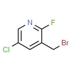 ChemSpider 2D Image | 3-(Bromomethyl)-5-chloro-2-fluoropyridine | C6H4BrClFN